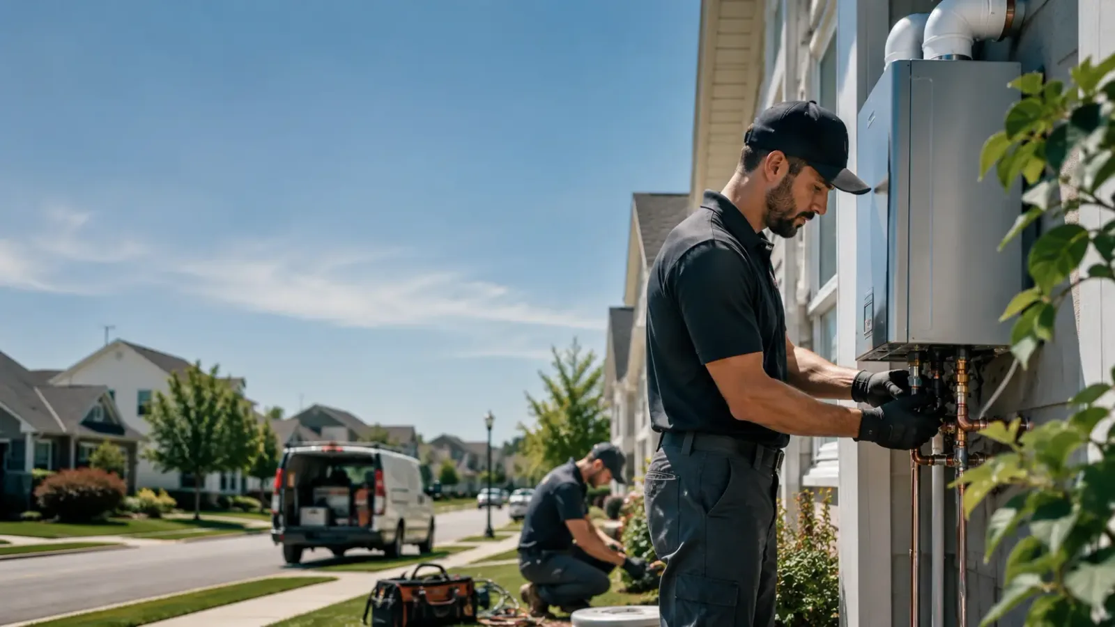 Tankless Water Heater Installation in New Leipzig, ND